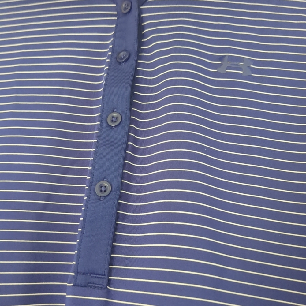 Under Armour Tank Womens Size Mediun Golf Preppy Summer Casualc Tennis - Picture 2 of 7